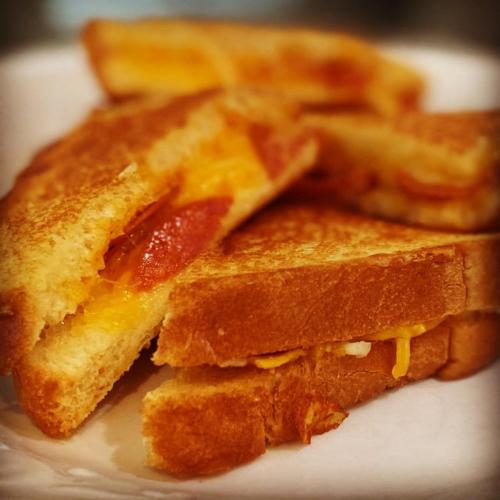 Grilled Pepperoni Cheese